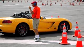 Anthony run at Palm Springs Corvette Club's Spring Fling Autocross March 2012 in Indio, CA