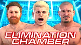 Elimination Chamber Part 2! (WWE 2k22 Universe Mode)