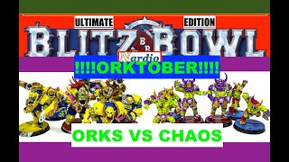 Blitz Bowl Ultimate Edition Orks vs Chaos