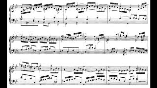 Bach - Fugue in B-flat major, BWV 955