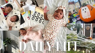 DAILY LIFE: lovevery unboxing, spooky activities, gloomy days, tired mornings & breastmilk talk