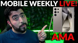 #MobileWeekly Live Ep 446 - Samsung Galaxy S24 AMA, Don't Trust Camera Comparisons & More Tech News