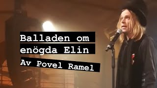 Carl-Einar Häckner performs - Balladen om enögda Elin av Povel Ramel