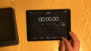 Lancer un minuteur / chronomètre rapidement depuis sur iPad