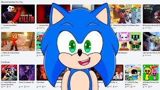 Sonic plays ROBLOX (LIVE)