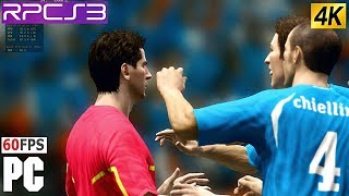 PS3 2010 FIFA World Cup South Africa on PC 4k 60fps RPCS3 emulator