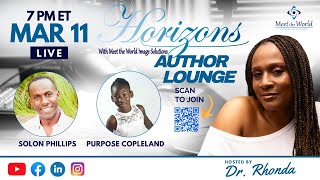 Horizons Author Lounge - Purpose Copeland & Solon Phillips