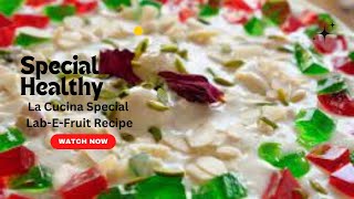 La Cucina Special Lab- E-Fruit Recipe|La Cucina Reccipe*|ঝটপট ফ্রুট কাস্টার্ড|Lab- E-Fruit