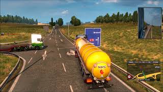 Euro Truck Simulator 2 Multiplayer. Przypadki drogowe. Kompilacja zdarzeń.