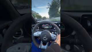 mercedes c63 dinamična vožnja