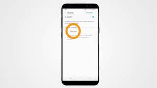 Samsung Galaxy S8+ Podłączanie słuchawek Bluetooth