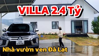 Nhà ven Đà Lạt| Xây chuẩn villa nghỉ dưỡng, view núi voi săn mây cực đỉnh!!!