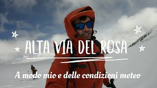 Scialpinismo: Tour del Monte Rosa