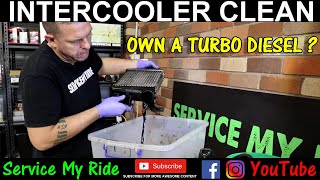 INTERCOOLER CLEAN plus fitting the Forefront Industries hard pipe kit