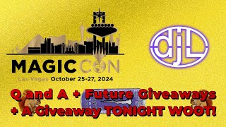 Back From MagicCon!  Q and A + Future Giveaway Loot :) + A Giveaway tonight!