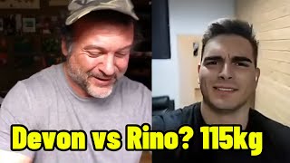 Rino to Devon: ''Next Tattoo is coming''