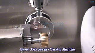 g7-380 jewelry carving milling seven-axis machine