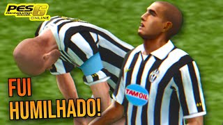 TOMEI GOLEADA e FUI HUMILHADO no PES 6 ONLINE de PS2!