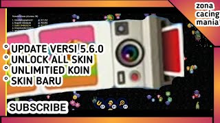 UPDATE‼️WORM ZONE IO VERSI 5.6.0 MOD APK UNLIMITED KOIN UNLOCK ALL SKIN