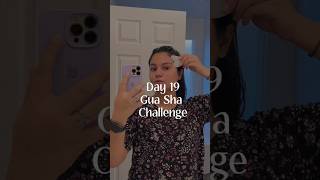 Day 19 of 30 days of Gua Sha challenge for face . #guasha #guashamassage #glassskin