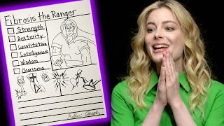 Gillian Jacobs Reacting to Her D&D Character Sheet From Community | io9 Interview