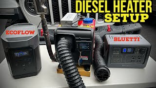 How to Setup Diesel Heater! Solution if your power station won’t get heater started/running!