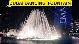 DUBAI DANCING FOUNTAIN | WORLD'S LARGEST CHOREOGRAPHED  FOUNTAIN |   UAE-7 | BINU