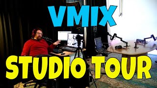 Using a PTZ camera with a DSLR into VMIX for recording a podcast