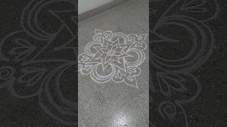 7 days 7 rangoli kolam#shorts