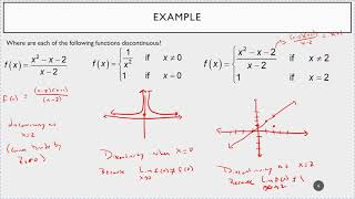 Continuity and One-Sided Limits