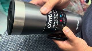 Contigo Streeterville Stainless Steel Tumbler with Straw, Sake, 24oz || Product Review