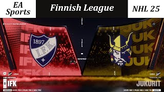 NHL 25 - Liiga - Jukurit vs. HIFK (Skill = Superstar)