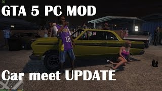 GTA 5 Car meet Mod Update! New: Low Rider Location