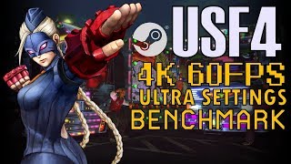 4K PC BENCHMARK | Ultra Street Fighter 4 | Steam edition | 60FPS