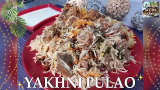 Yakhni Pulao Recipe! Simple, step by step guide on this flavourful Mutton Yakhni Pulao! #yakhnipulao