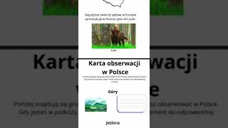 Zeszyt Polska z informacjami oraz kartami pracy dla dzieci #dziecko #polska #nauka