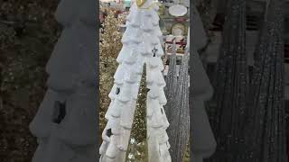 HOMEGOODS large selection of accent Christmas trees