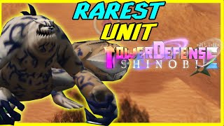 (CODE)How To Get The Secret/Rarest Unit In Tower Defense: Shinobi