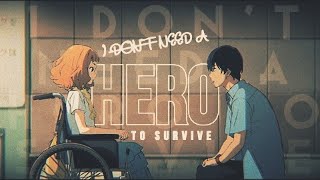 I Don't Need A Hero To Survive AMV || Josee x Tsuneo - Josee, the Tiger and the Fish