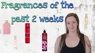 realistically, fragrances that I have worn over the past 2 weeks | Bath & Body Works, Kayali, Mugler