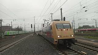 Einfahrt 101 088-3 in Dortmund Hbf