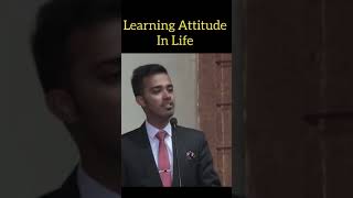 23 Learning Attitude in life IPS Safin sir   Shorts​ motivational for UPSC Aspirant | #short #upsc |