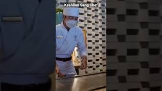 Keahlian sang Chef #kuliner #chef #indonesia