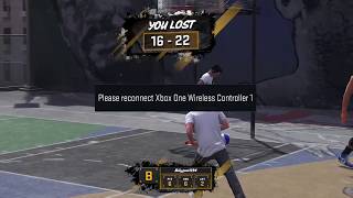 BLOWING A 16-0 LEAD | RUNNING TWOS IN MYPARK NBA2K18