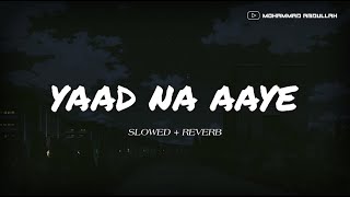 YAAD NA AAYE - ( SLOWED + REVERB ) | AKULL | VYRLORGINALS | LOFI | MOHAMMAD ABDULLAH