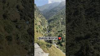 Bhakshu Waterfall In Mcleodganj #travel #travelshorts #shorts #viralshorts