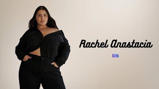 Rachel Anastacia biography | American plus size fashion model | amazing photos and videos | wiki