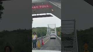 Delaware Bridge which connects New Jersey and Pennsylvania