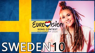 Eurovision 2020 || Sweden top 10 out of 28