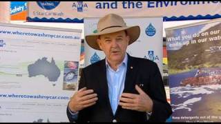 Clean Up Australia and the ACWA encourages responsible use of water